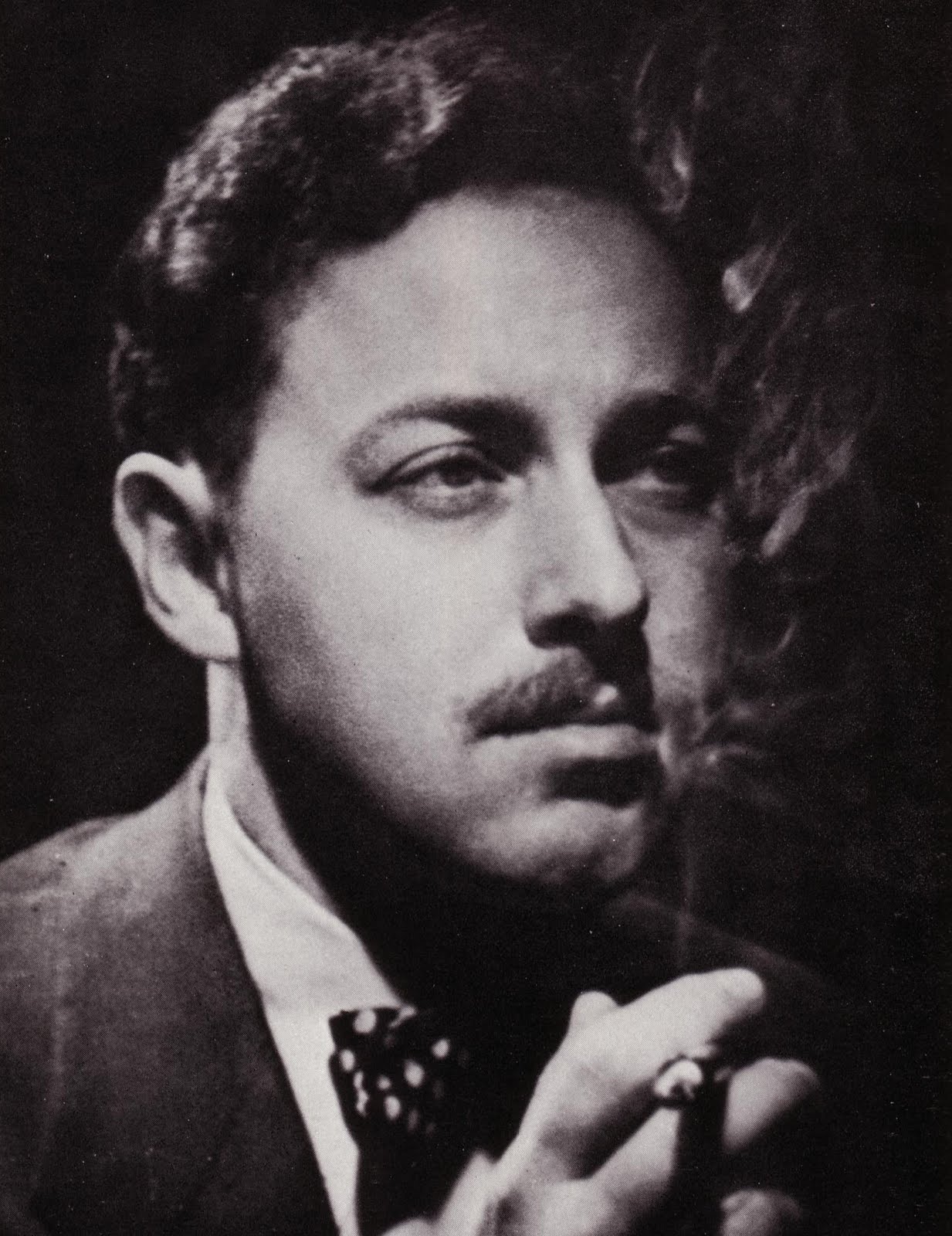 Good portrait of author and playwright Tennessee Williams 