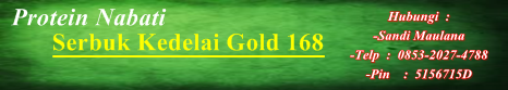 Serbuk Kedelai Gold 168