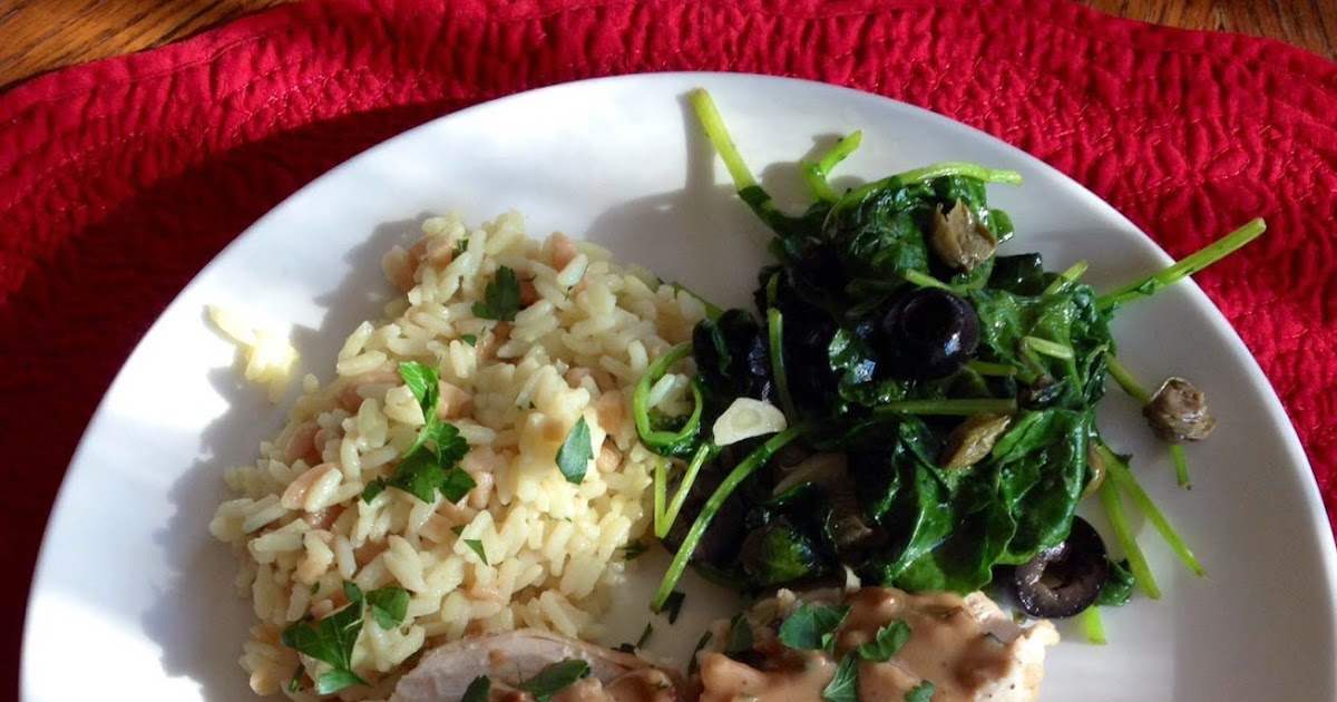 Carla's Kitchen Capers Chicken Breast Stuffed with Shiitake Mushroom