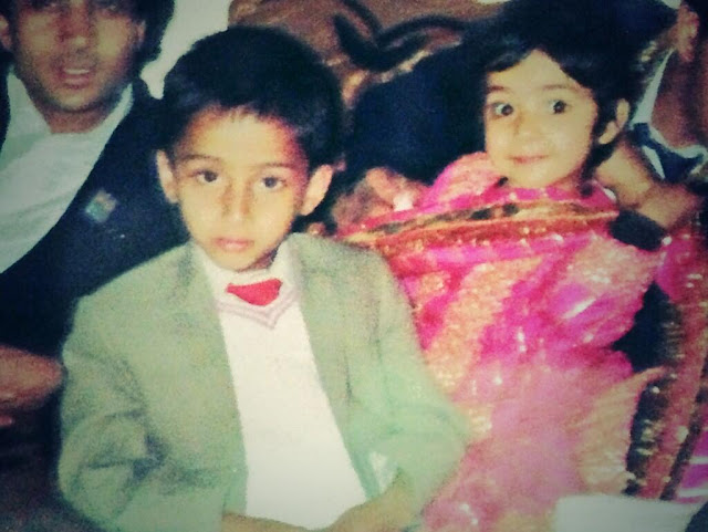TV Actor Shaheer Sheikh Childhood Photos - MERE PIX