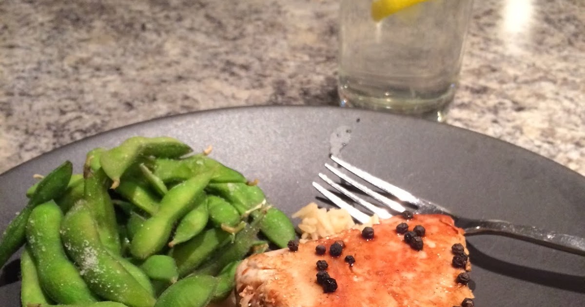 Tuna Steaks with Edamame & Brown Rice — JACLYN STOKES