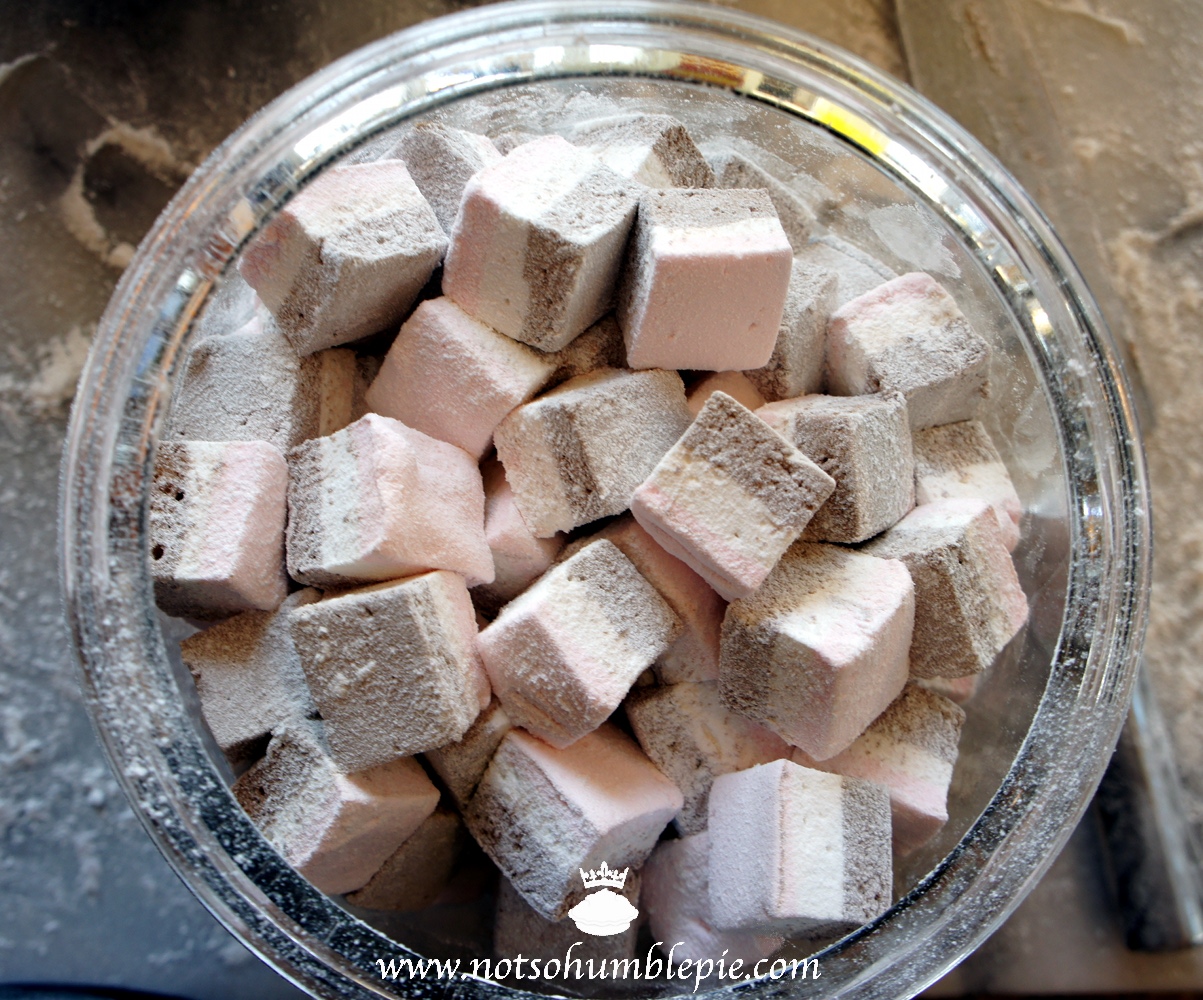 Not So Humble Pie: Caramel Wrapped Marshmallows