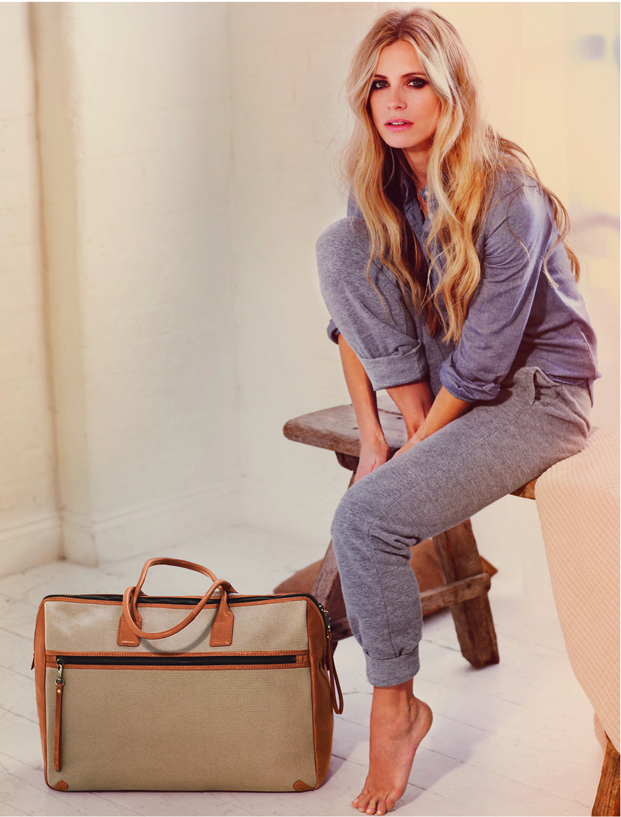 Laura Bailey's new Radley Capsule Collection - Travel Inspired.