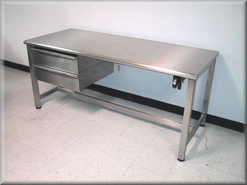 Stainless steel work bench