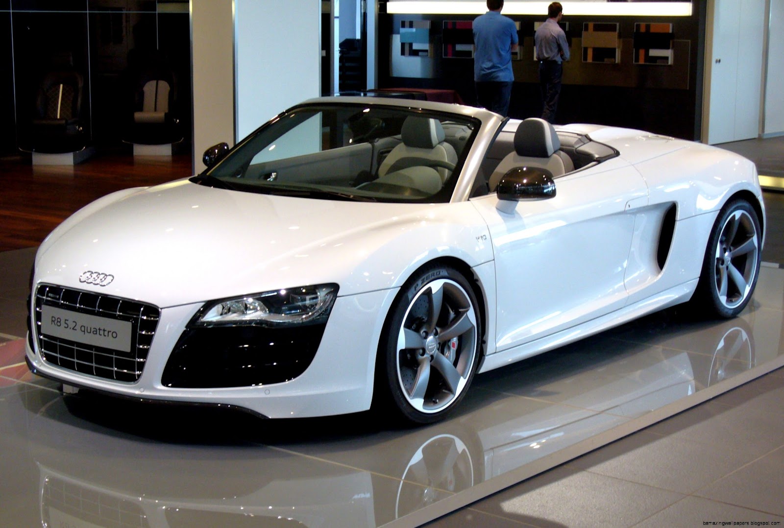 Audi R8 Spyder White Audi R8 Spyder White