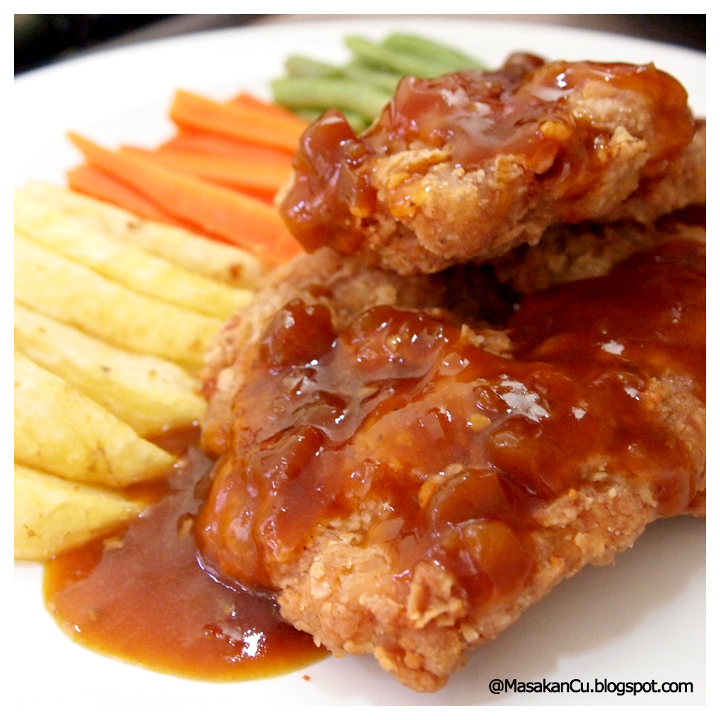 Cara Membuat Steak Daging Ayam Crispy