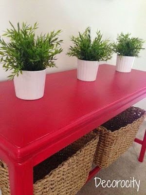  console table makeover
