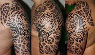Tattoo maori de tigre