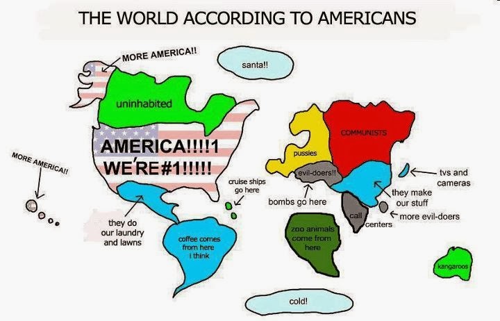 Travel and Tourism: Funny World Maps