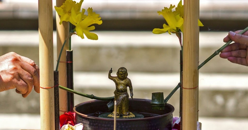 FROM THE GARDEN OF ZEN: Hana-matsuri (the anniversary of the birth of