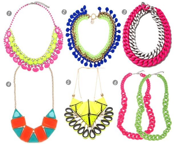 look et zébritude - Page 3 Neon+necklaces+-+Polyvore-1