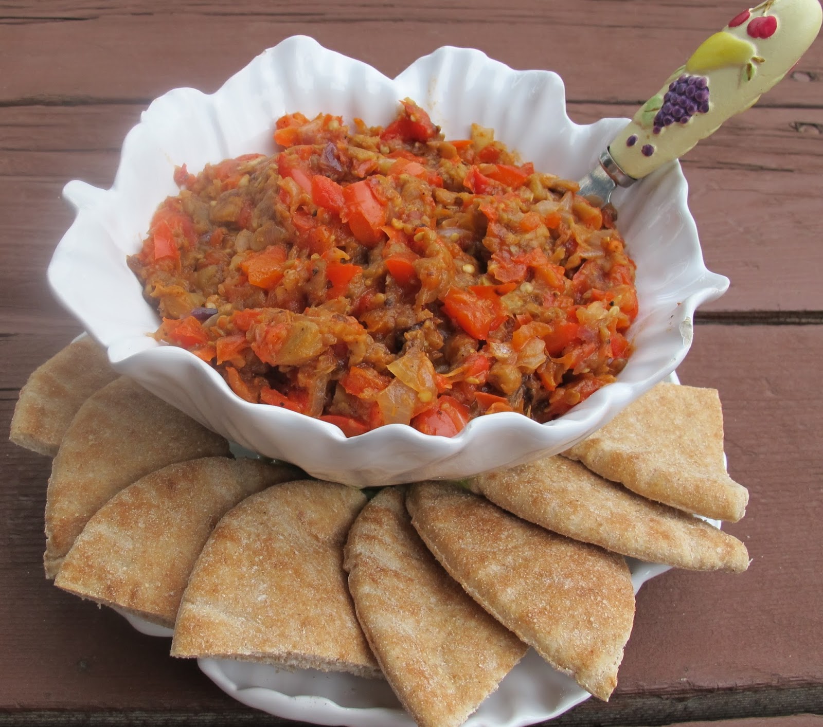MORE TIME AT THE TABLE Ina Fridays Appetizers Roasted Eggplant