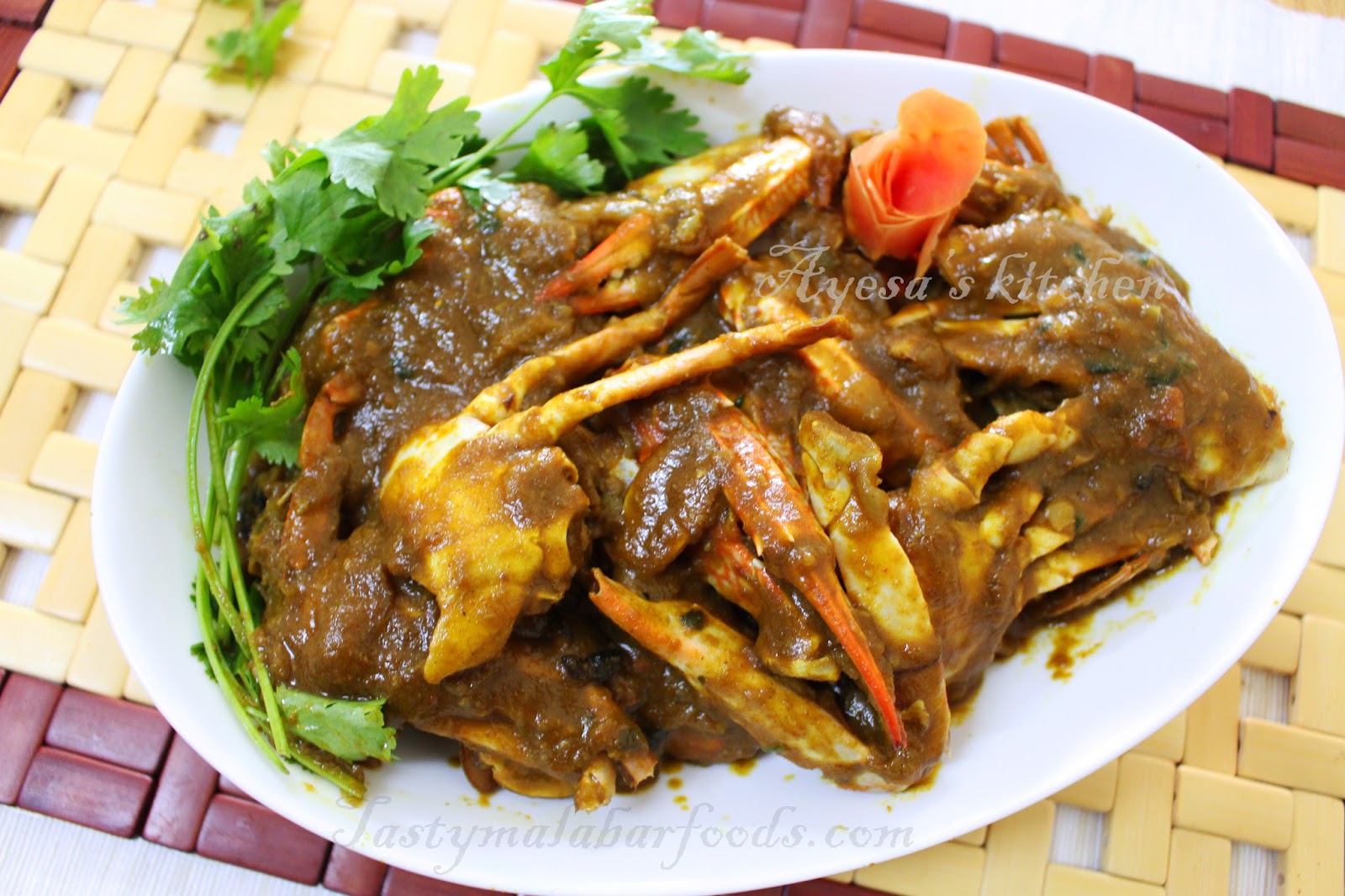 CRAB ROAST / INDIAN CRAB MASALA - Njandu roast