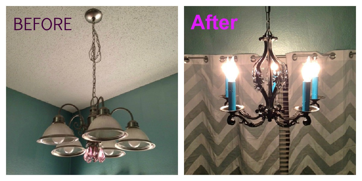 Skinny Meg How to Hang an Antique Chandelier {tutorial}