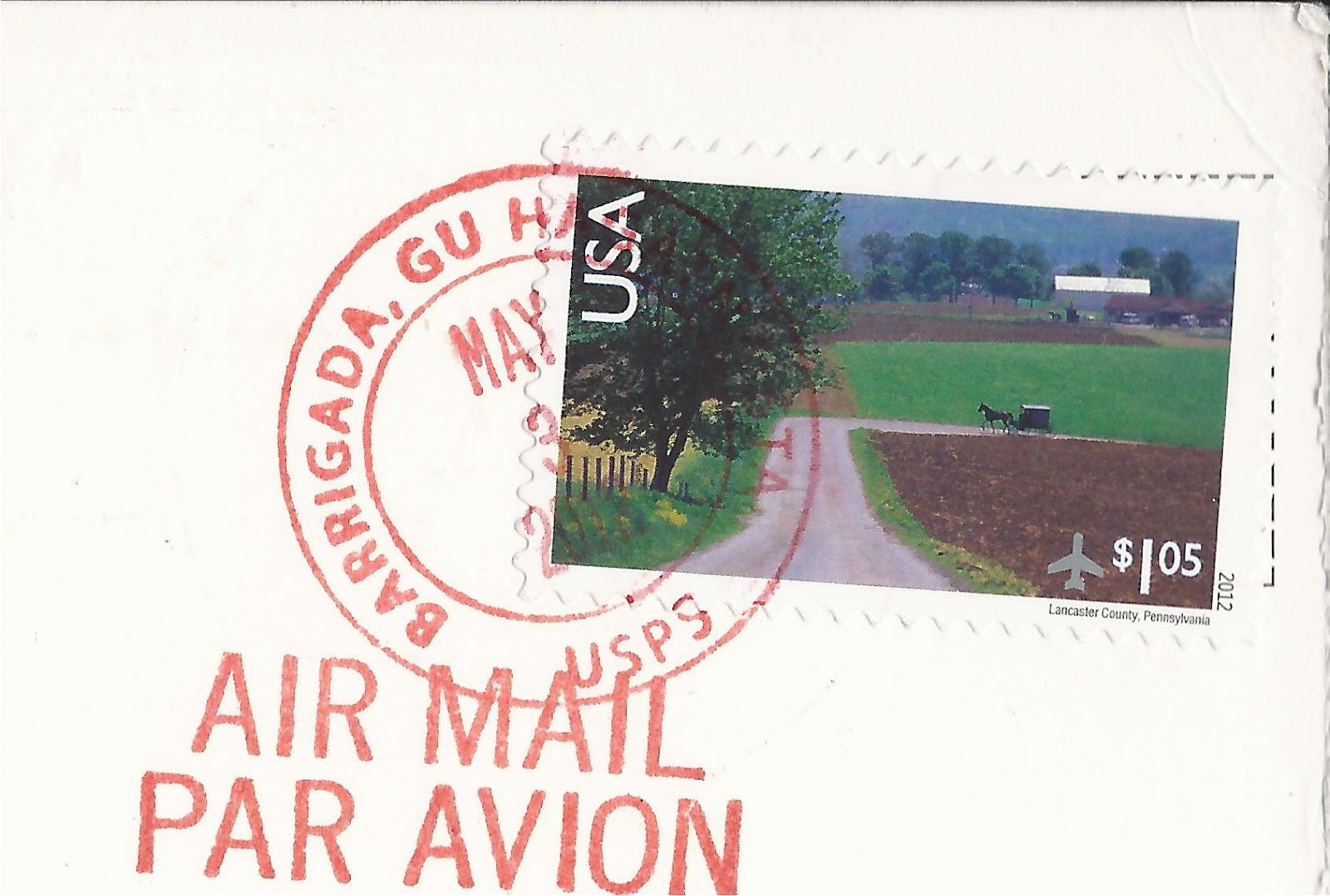 A Journey of Postcards A postcard from Guam Rock formations at