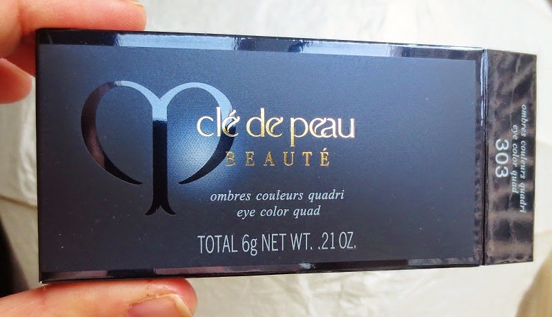 Review  Clé de Peau Beauté Ombres Couleurs Quadri Eye Color Quad