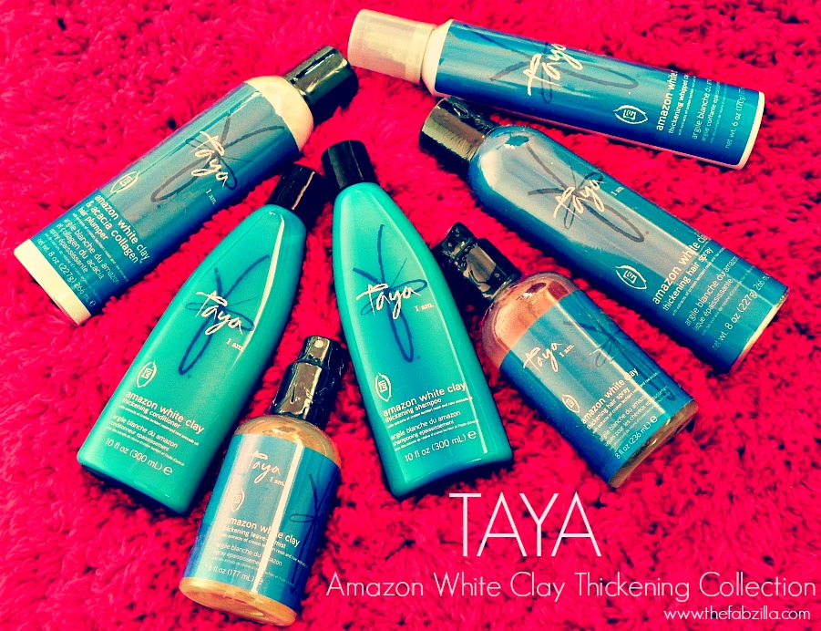 Review and Giveaway Taya Amazon White Clay Thickening Collection (182
