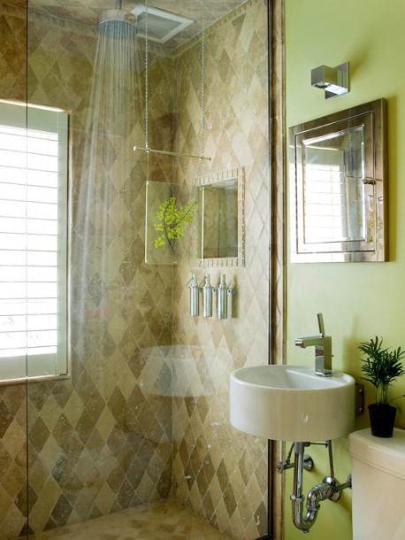 Decoracion baños verde pistacho ~ dikidu.com