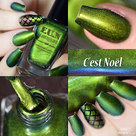 FUN Lacquer Christmas 2014 collection - C'est Noel swatch