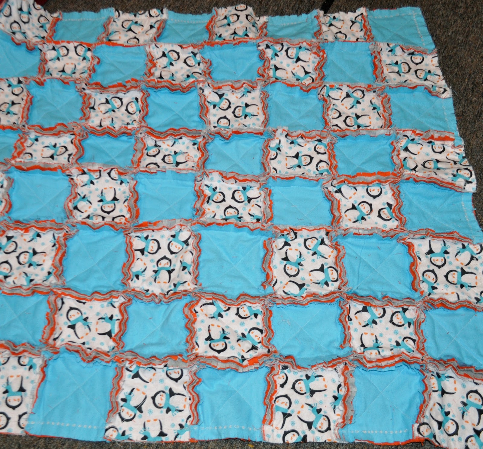 Richard and Tanya Quilts Making a Rag Quilt Tutorial & Giveaway
