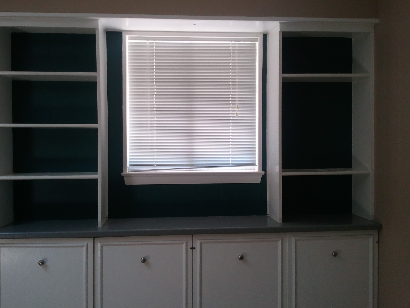 cardigan junkie My DIY Weekend Continued The Painted BuiltIns