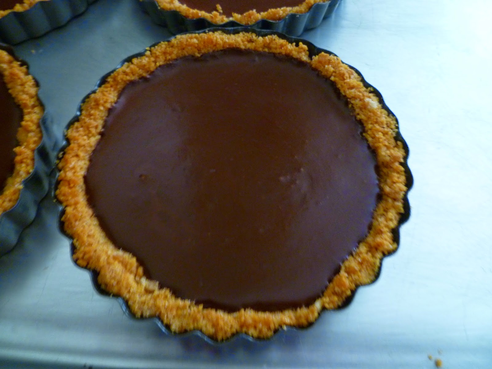The Pastry Chef's Baking Chocolate Tarts
