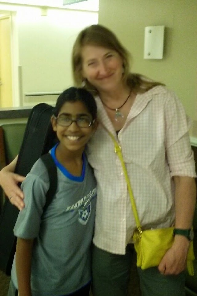 Diksha and her Great Aunt Janet