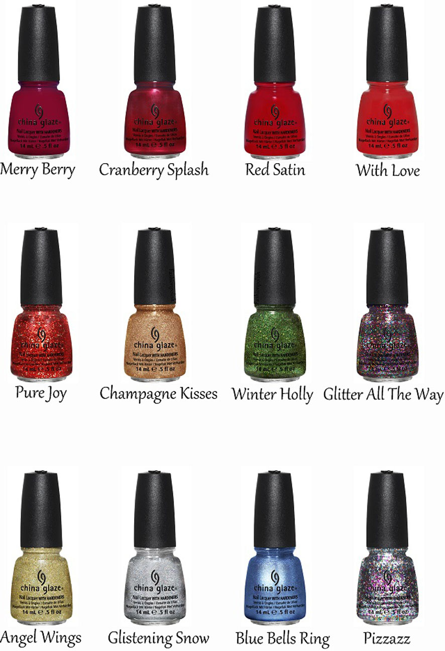 China Glaze Colección Holiday Joy My Pinkbubble Blog de Belleza