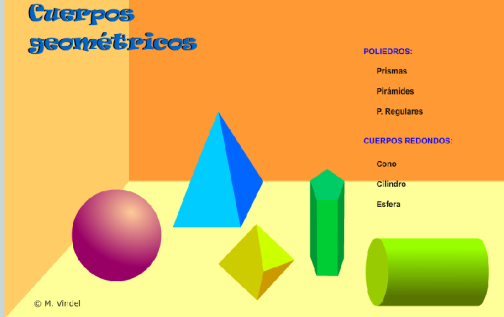 CUERPOS GEOMÉTRICOS