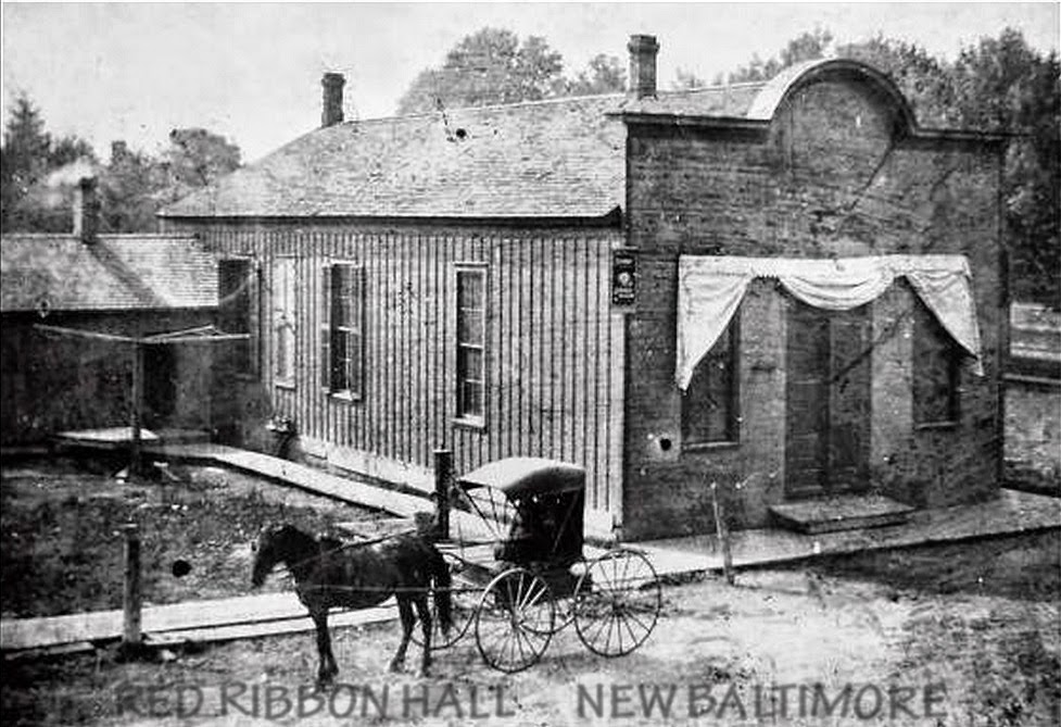 New Baltimore, Michigan's Historic Locations Red Ribbon Hall (1857