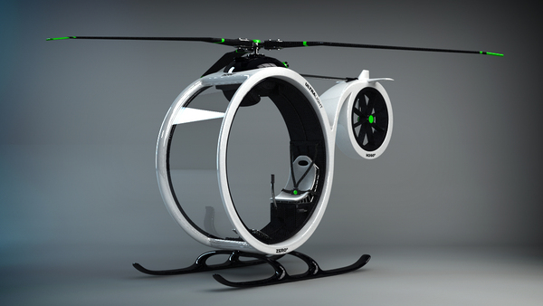 Diseño de prototipo de helicóptero.