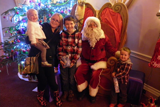 Meeting Santa at Marwell