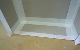 Mutterhenne: Karton mit Stoff beziehen - Bastelanleitung