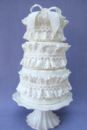 Vintage Lace Wedding Cakes