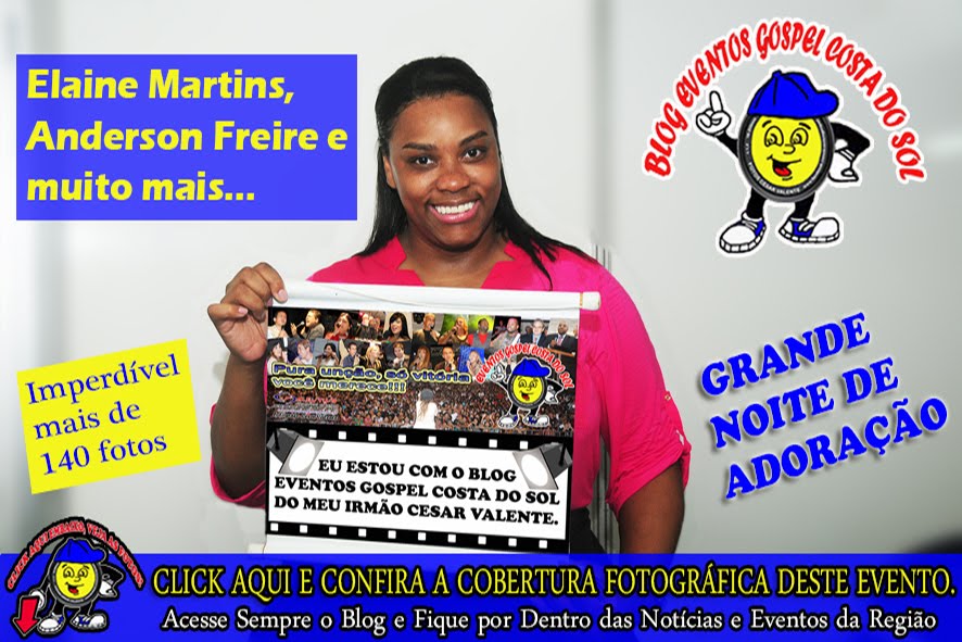 COBERTURA FOTOGRÁFICA 02-01-17 REVEILLON GOSPEL C. F. ELAINE MARTINS ANDERSON FREIRE(CLICK NA FOTO)
