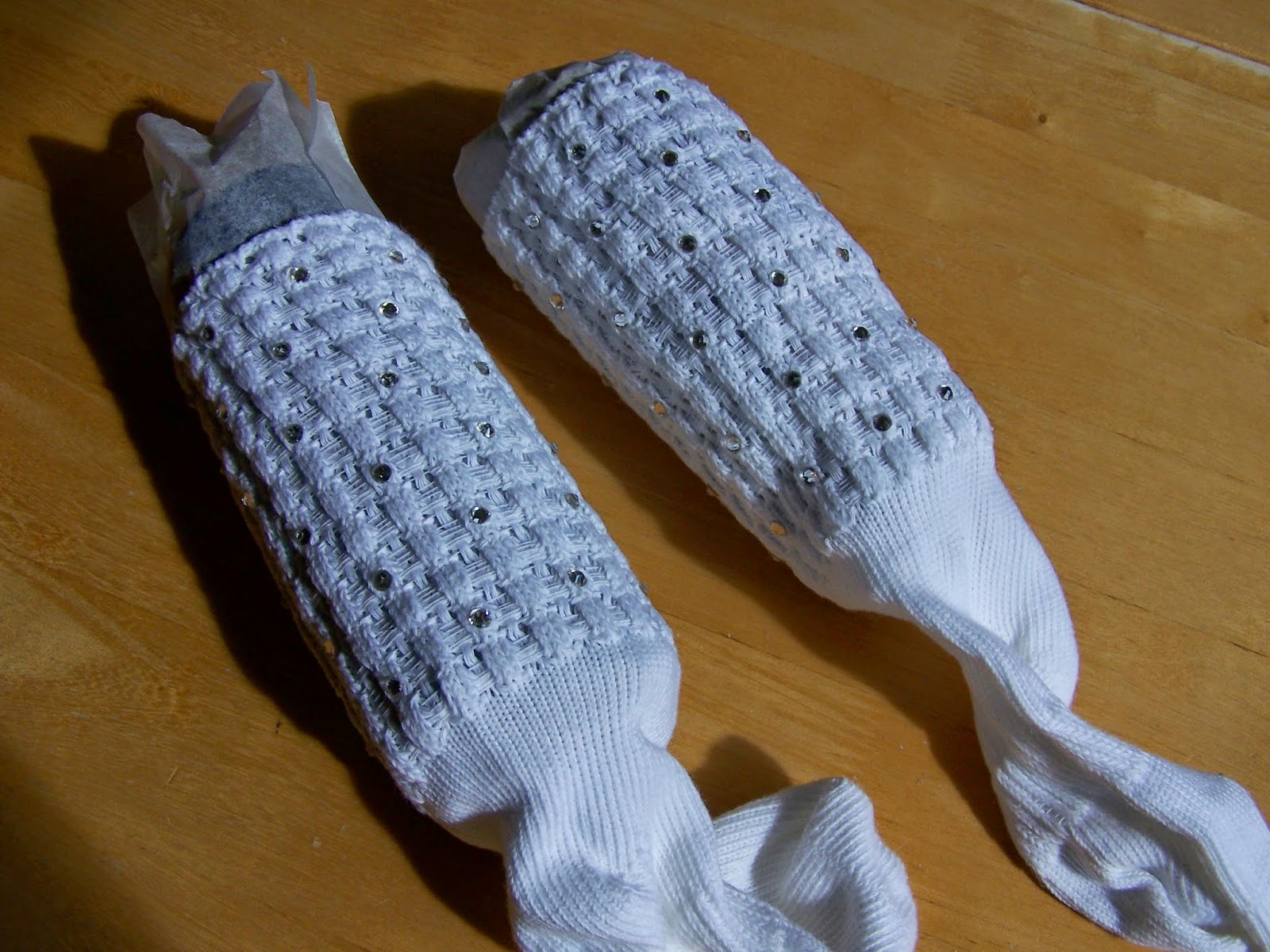 LillyBelle Makes The DIY Sparkle Socks (Blinging Irish