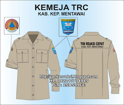 KEMEJA TACTICAL KEMEJA LAPANGAN PESANAN TIM REAKSI CEPAT KAB. KEP. MENTAWAI