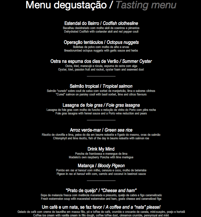 Como sempre imaginei... Restaurante giros em Lisboa Restaurante 100