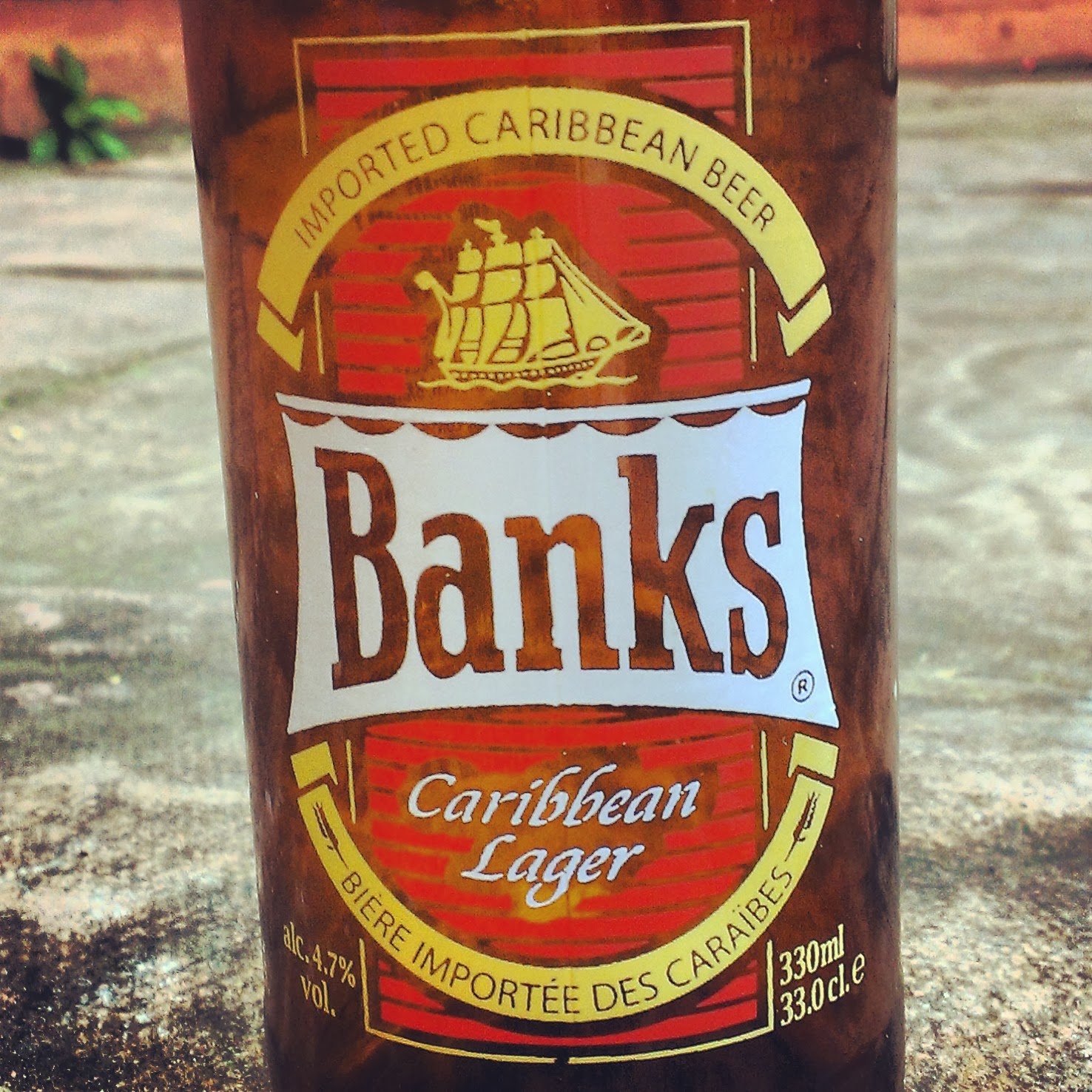 a lovely drop Beer 204 Banks Caribbean Lager