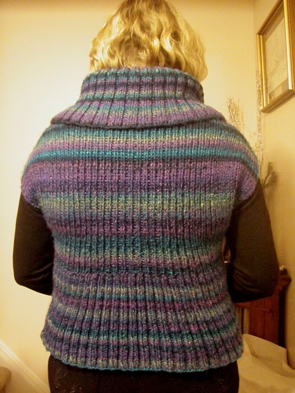 Grandma Swills Handcrafted Knits: Knitted Circular Shrug