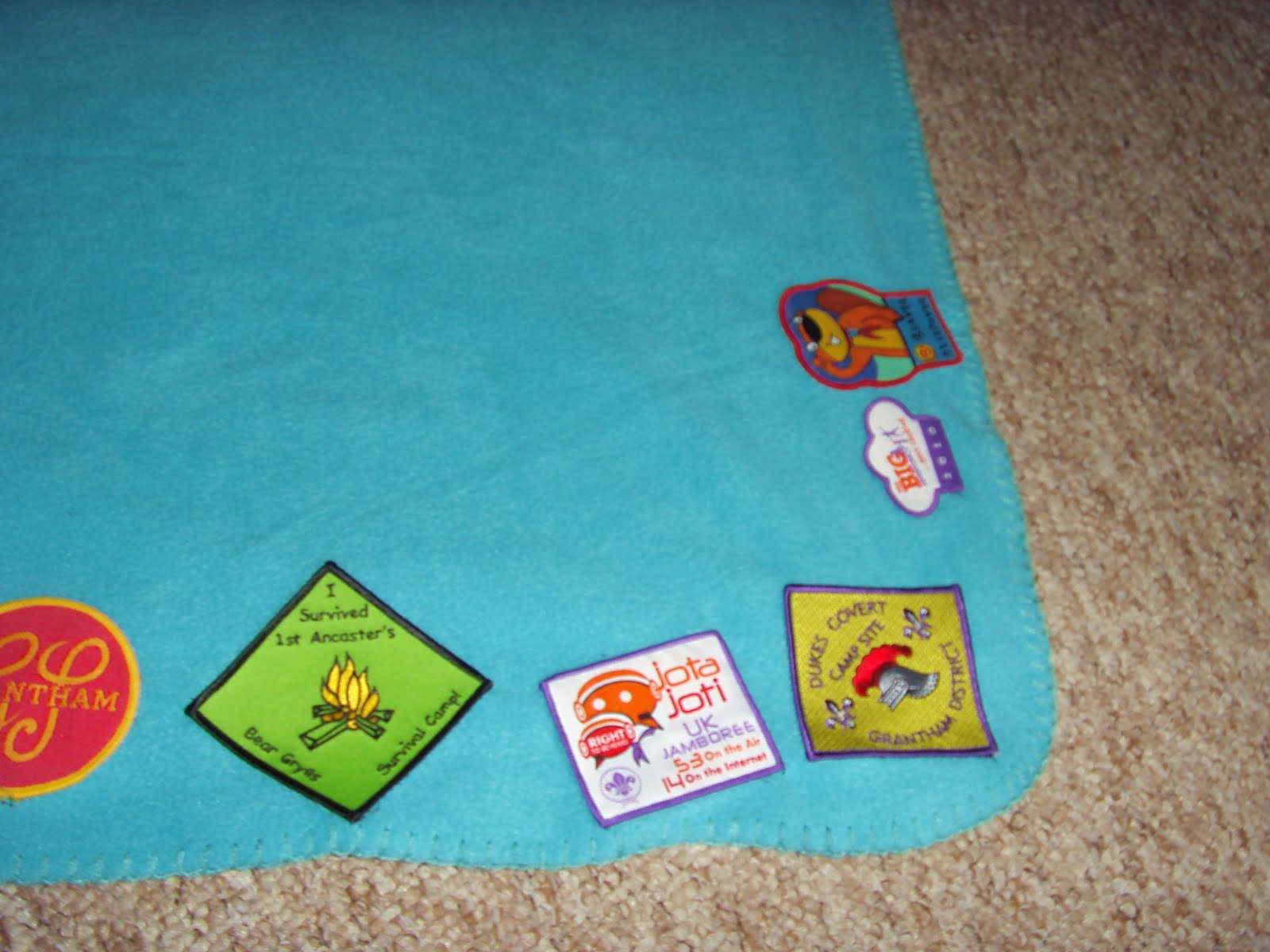 About me and my life Scout blanket