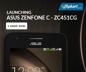New Launch: Asus Zenfone C ZC451CG for Rs.6299 @ Flipkart