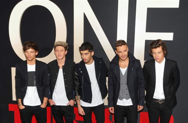 British boy band film to top US box office