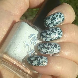 Vivid Lacquer VL037 and Hit the Bottle Snowed Under