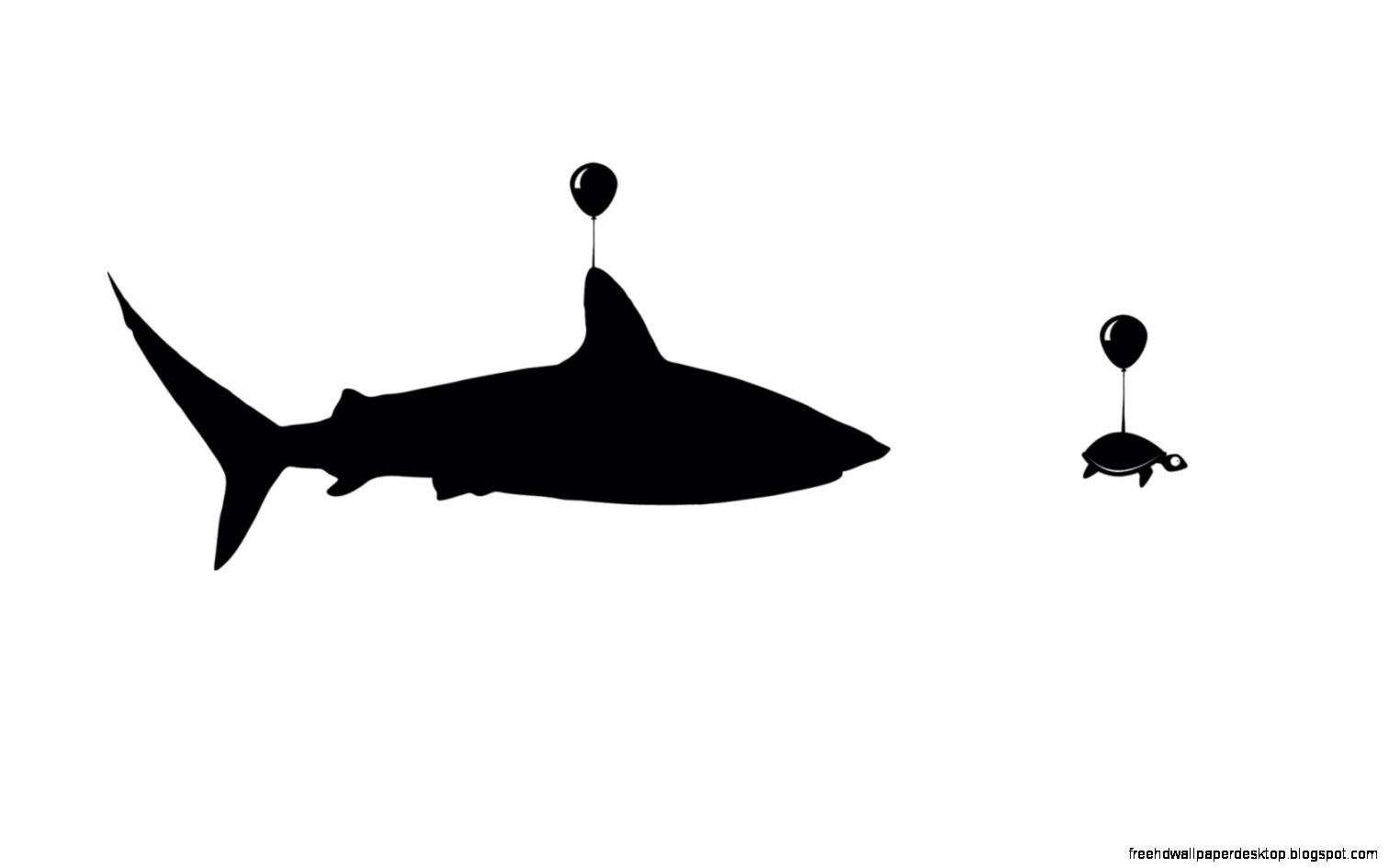Shark Turtle Art Funny wallpaper 1680x1050 9599 Shark Turtle Art Funny wallpaper 1680x1050 9599