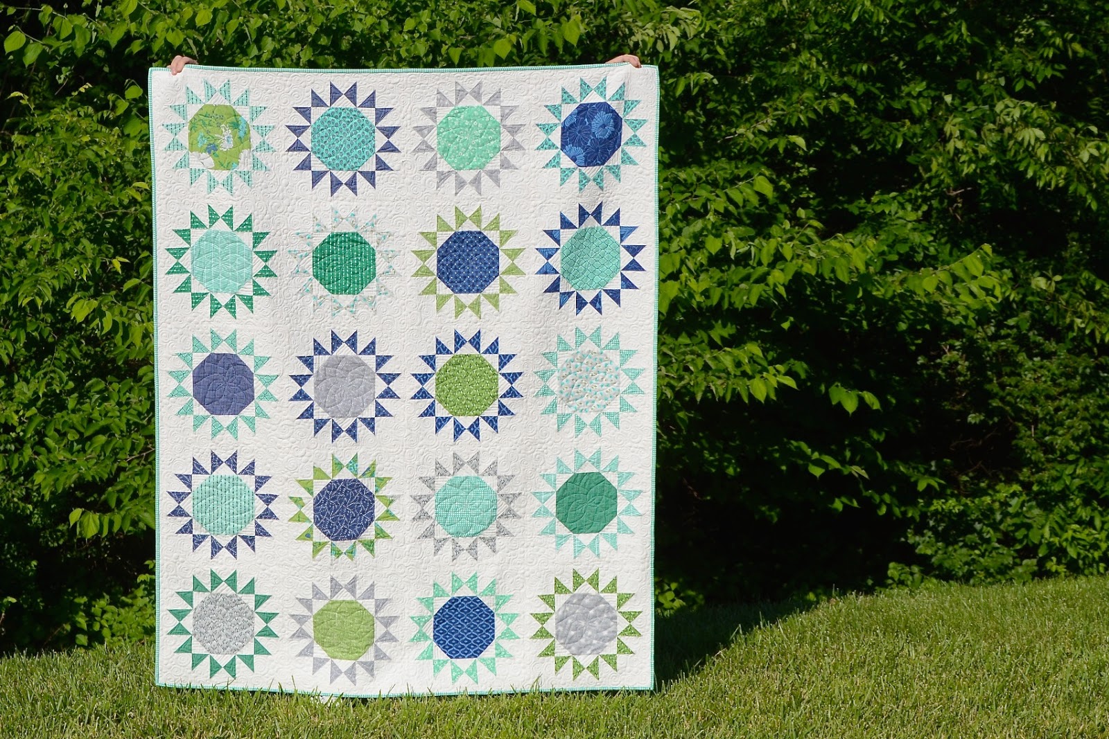 Hyacinth Quilt Designs Nutmeg Stars Quilt