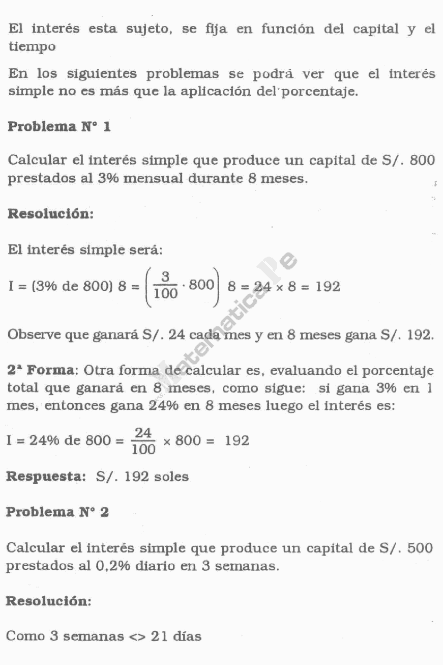 EJERCICIOS RESUELTOS DE MATEMATICA FINANCIERA ejercicios resueltos de matematica financiera: