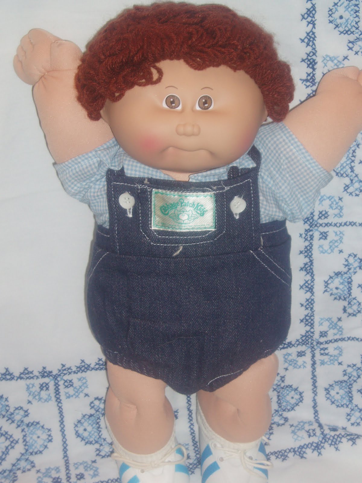 redhead cabbage patch doll boy