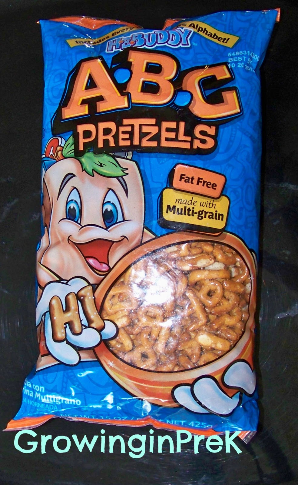 GrowinginPreK and K ABC Pretzels