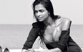 Deepika Padukone In Bikini Hot Wide